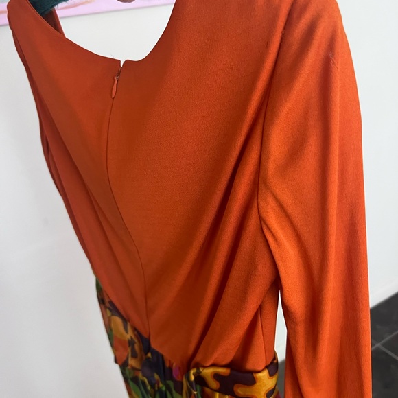 70’s gauze Greek jester dress